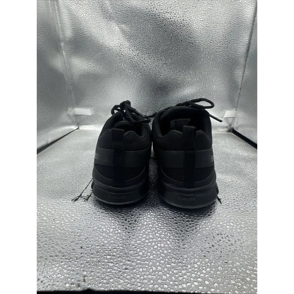 Reebok Sublite Comp Toe Black Men's Size 6.5M/ 8.5 Womens / No Insoles